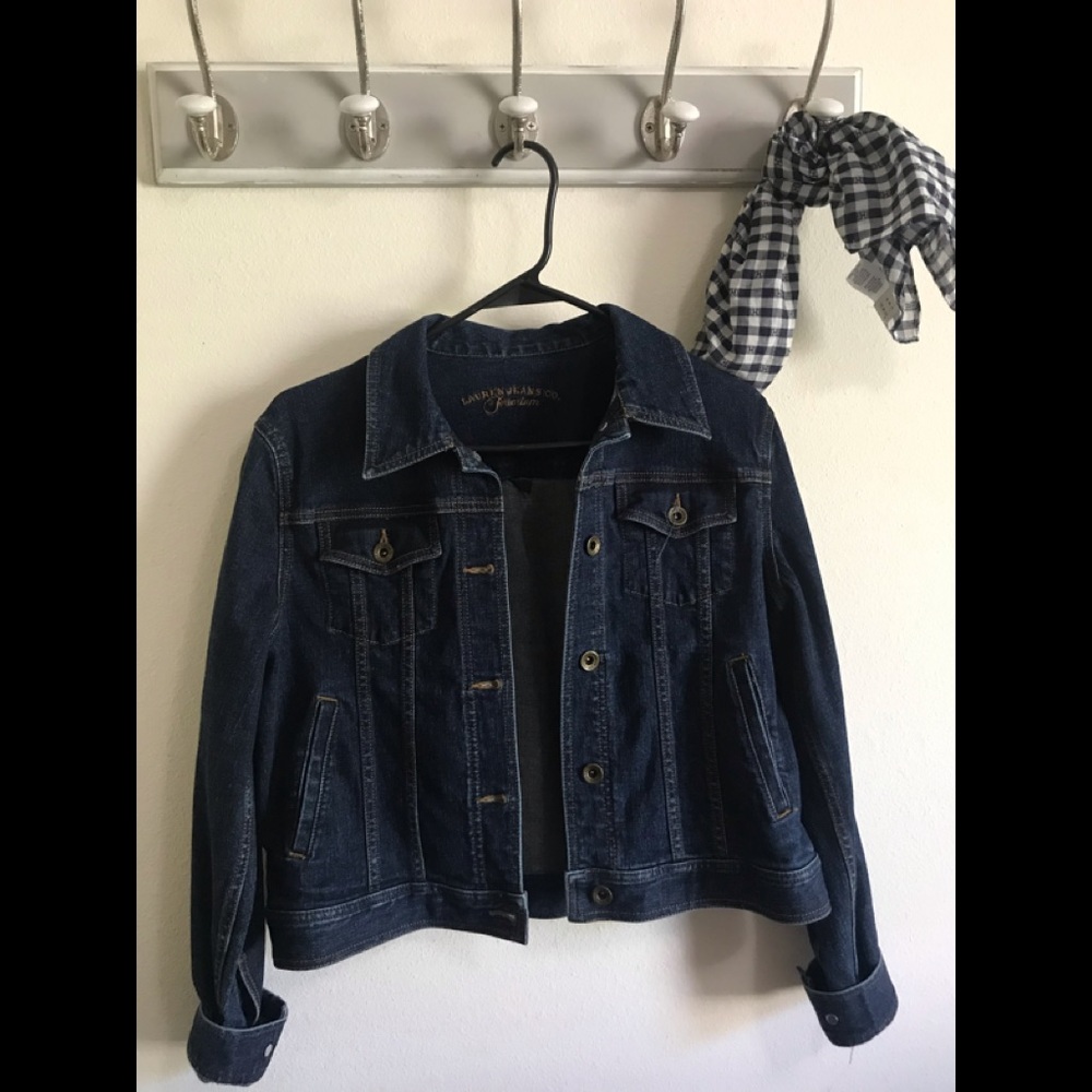 LAUREN JEANS JEAN JACKET